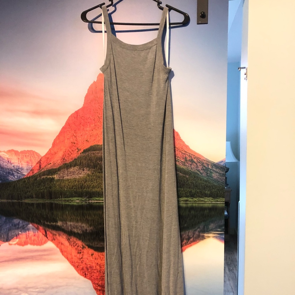 Jersey Knit Maxi Dress